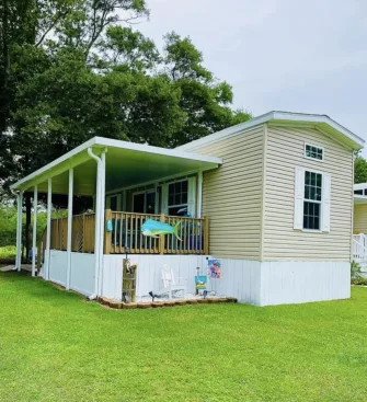beach trailer for sale - 2 Bedroom Park Model in Bogue Sound RV at the base of Emerald Isle NC bridge